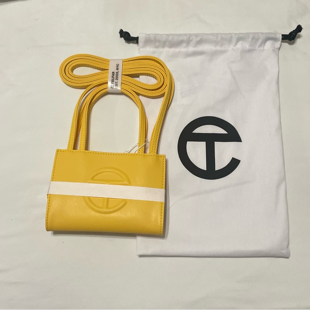 Small Yellow Telfar Bag